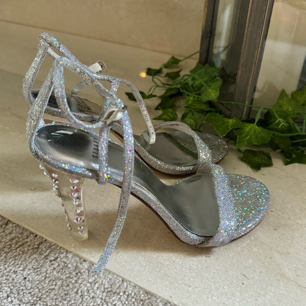 Stuart Weitzman Rhinestone Heel - Picture 8 of 14